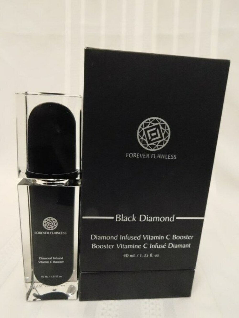 FOREVER FLAWLESS BLACK DIAMOND INFUSED VITAMIN C BOOSTER-1.35 oz/40ml-NEW-SEALED